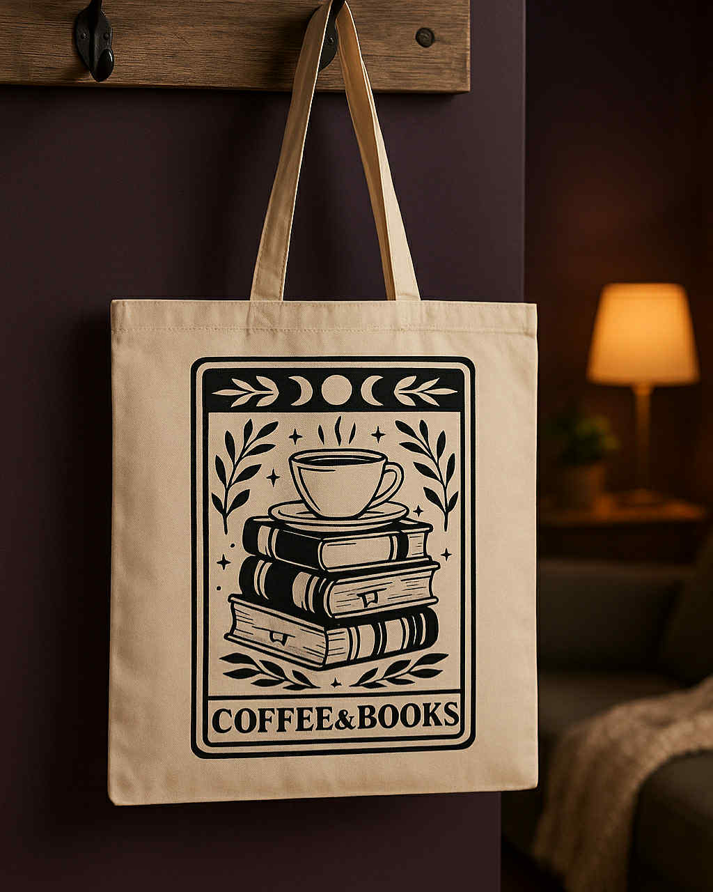 Coffee & Books Tote