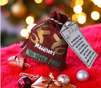 Personalized Reindeer Food Pouch: Christmas Eve Tradition